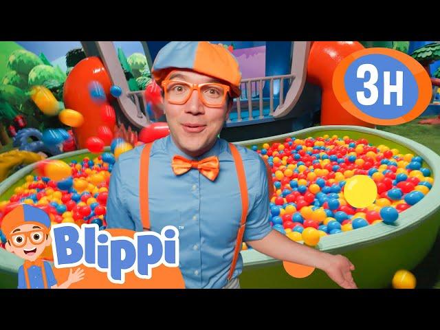 Blippi’s Colorful Clubhouse! Fun Games and Learning Adventures Inside! | Kids TV Shows | Fun Anime