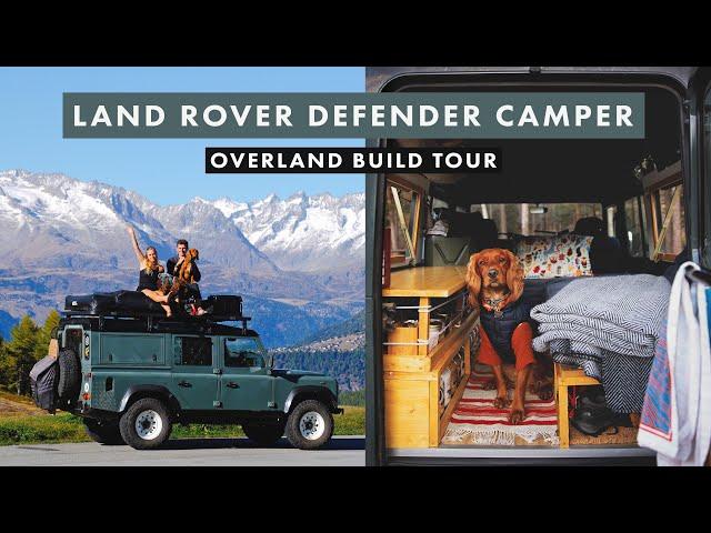 Land Rover Defender Overland Camper Build Tour / Somewhere Wilder