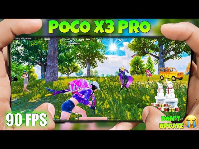 90 FPS|| XIAOMI POCO X3 PRO SMOOTH 90 FPS PUBG MOBILE BGMI  GAMEPLAY|| WITH FPS METER