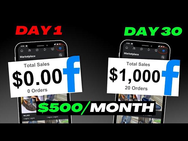 Start a Profitable Facebook Marketplace Store || Make $500 - $1K in 30 Days