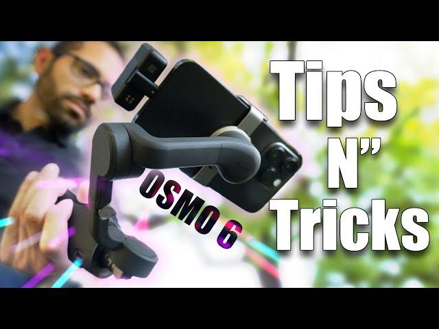 DJI OSMO Mobile 6 - Tutorial - Tips, Tricks, Hidden Time Lapse!