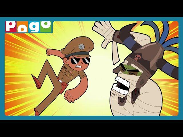 Little Singham | Sher Ke Panja Attack Ka Tashan! | #panjaattack | Cartoon for Kids | @PogoChannel