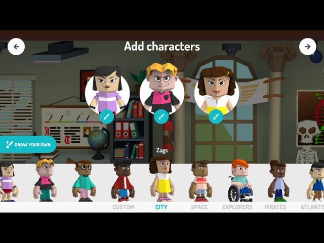 Toontastic by Google: make a 3D video cartoon in minutes
