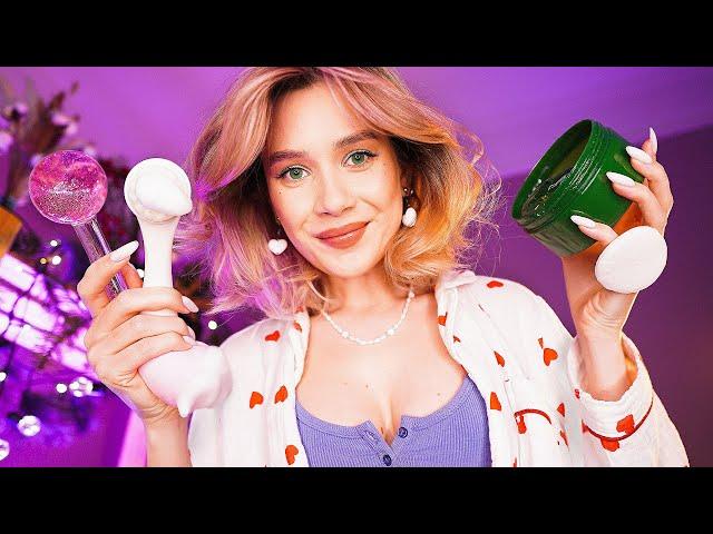  ASMR Relaxing SPA FACE MASSAGE BUT 99.9% WILL FALL ASLEEP IN 5 MINUTES 