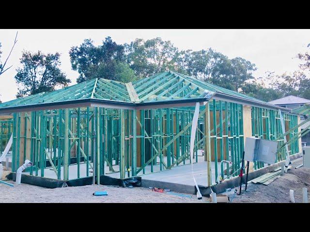 House Building Slab & Frames Stage (Brisbane) - Aug 2021