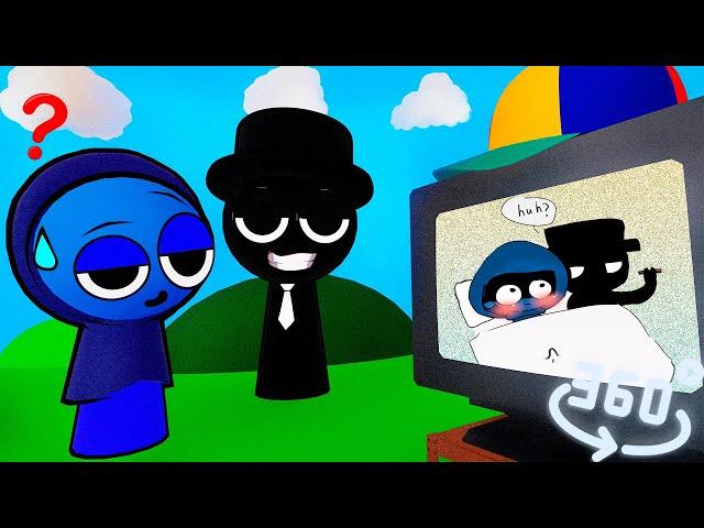 360° Incredibox Sprunki | Jevin x Black react Incredibox Sprunki meme