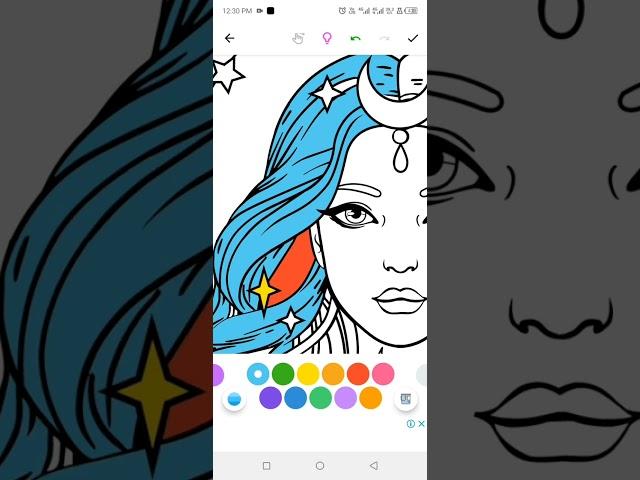 InColor app. (coloring in your phone) #capcut#incolor