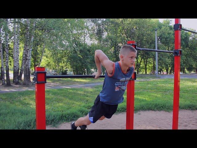 Exit of Prince with one hand on the bar. Street Workout 14