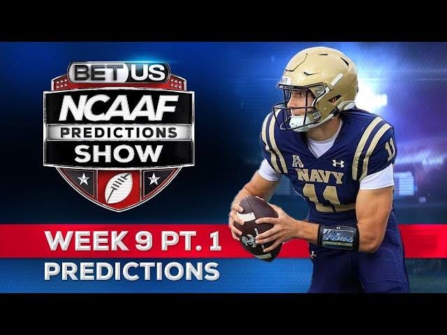 College Football Picks: Week 9 (PT.1) | NCAA Football Odds, CFB Predictions and Best Bets