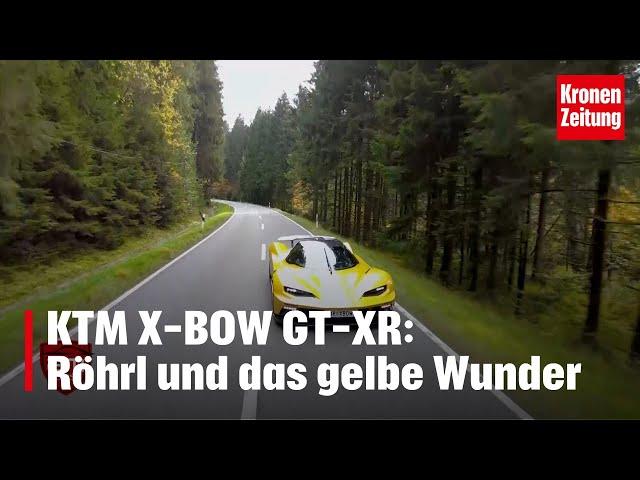 KTM X-BOW GT-XR: Walter Röhrl und das gelbe Wunder | krone.tv MOTOR