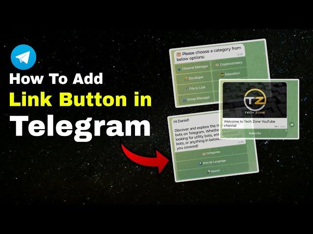 How to Create Link Buttons in Telegram Post | Add URL Buttons