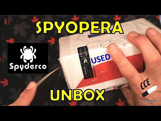 Spyderco SPYOPERA Unbox (used).