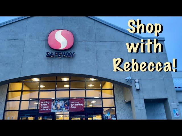 Shop with Rebecca @ Safeway! (Soft spoken version) Check out this beautiful Grocery Store!  ASMR