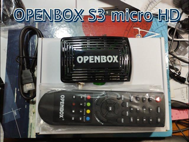 Обзор ресивера Openbox S3 micro HD.  Настройка, Поиск и Редактирование Каналов.