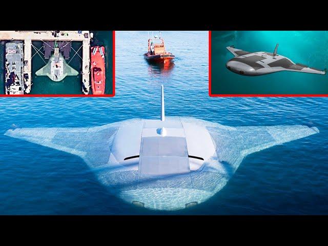 MANTA RAY: El Dron-Submarino Furtivo Más Avanzado del Mundo ️ Proyecto DARPA