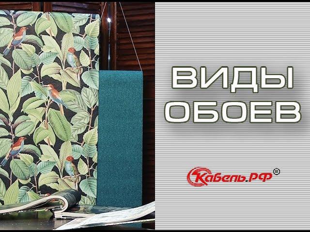 Какие обои выбрать? Виды обоев.