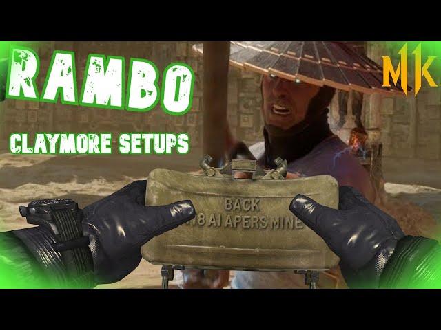 Rambo - Claymore Guide [Claymore + Shoulder Roll]