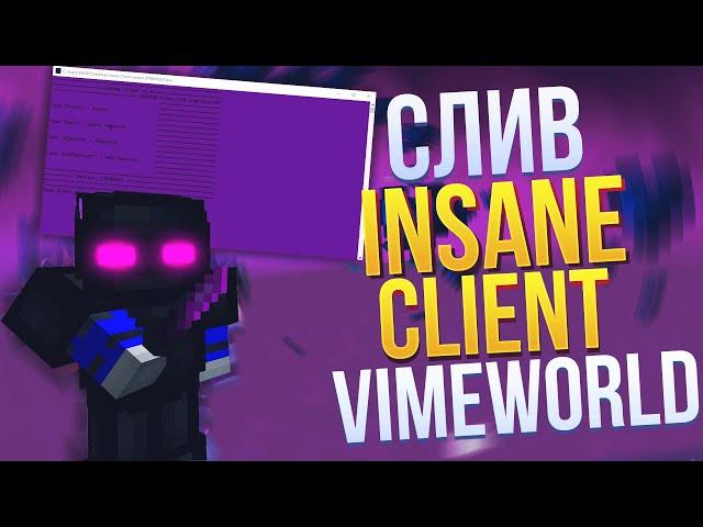 СЛИВ INSANE CLIENT ДЛЯ VIMEWORLD