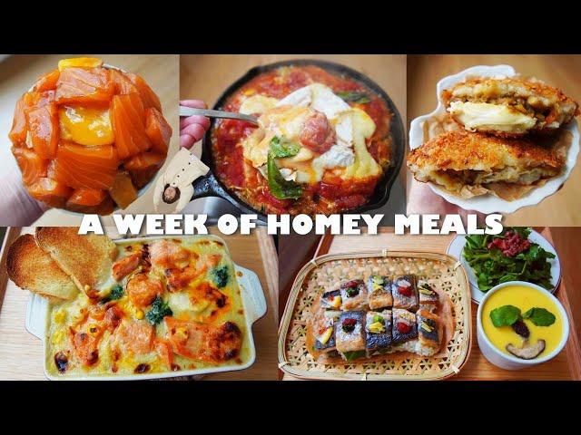 A Week of Homey Meals ️