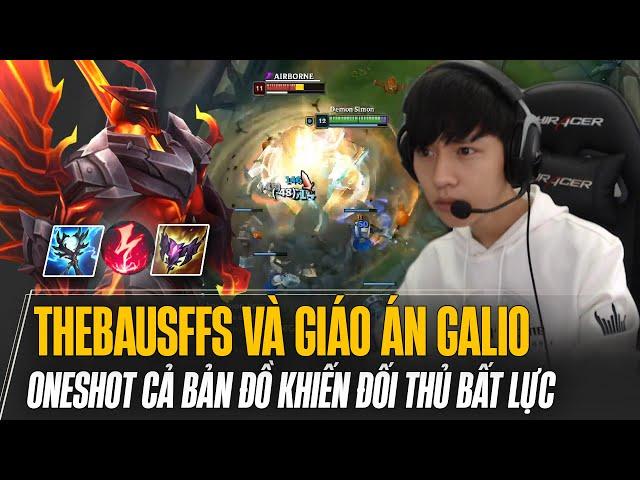 THEBAUSFFS VÀ GIÁO ÁN GALIO FULL AP MÙA 14 ONESHOT CẢ BẢN ĐỒ KHIẾN ĐỐI THỦ BẤT LỰC