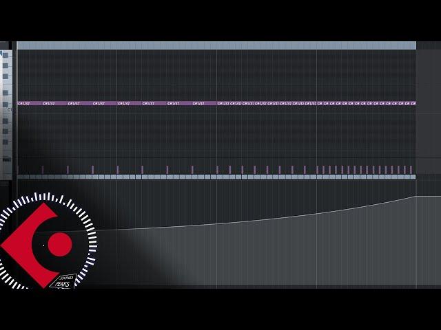 The best way to make pitched snare drum risers in Cubase