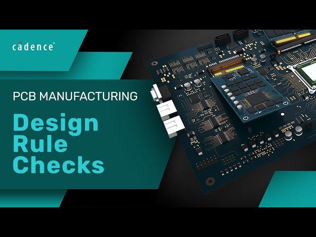 Using Design Rule Checks for PCB Manufacturability | Allegro PCB Designer