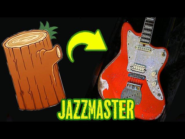 Изготовление гитары с нуля / Relic Jazzmaster / Making A Custom Guitar From Scratch by Artem Mayer