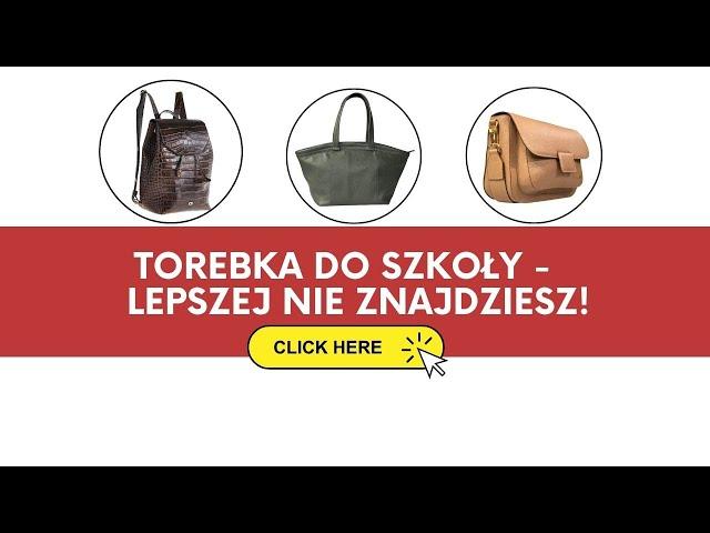 Torebka do szkoły - lepszej nie znajdziesz  BESTSELLER!  #shorts #torebki #torebkaskórzana