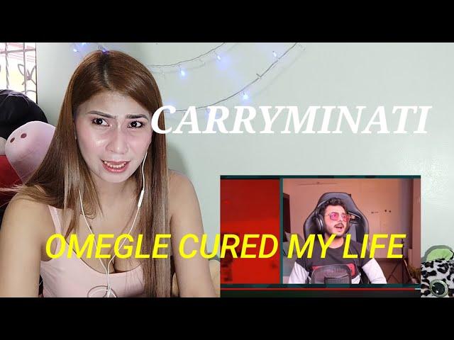 Reaction to CARRYMINATI- Omegle cured my life ||Crixus kaiden REACTION