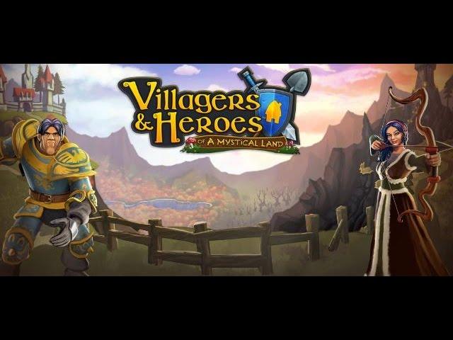 Villagers And Heroes mmorpg Забавы ради. Первый взгляд.