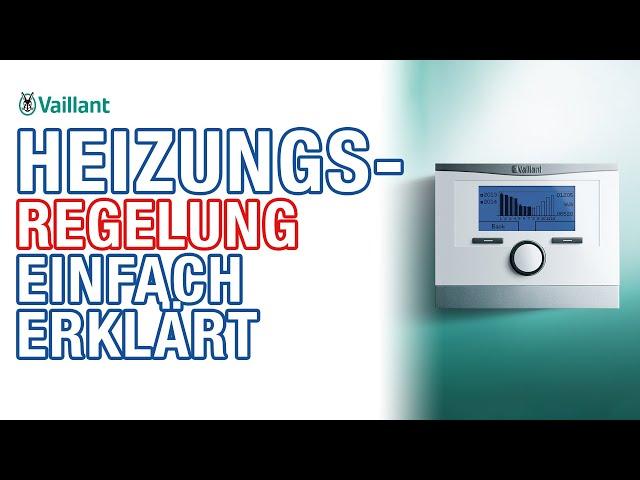 Heizung einstellen: So geht's! (TUTORIAL) | Vaillant