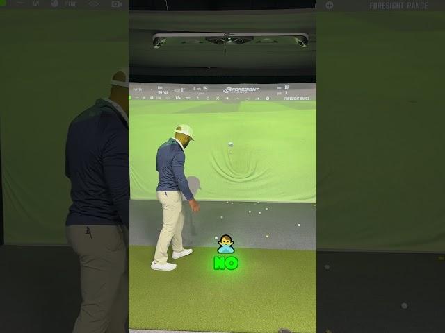 3 Shots to hit it 183yd with a 7 iron!