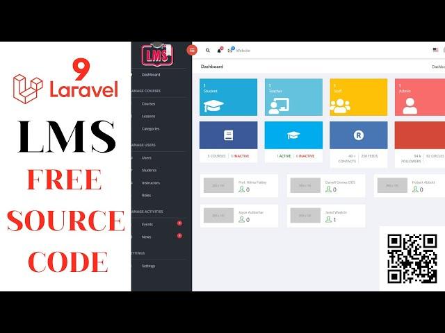 Laravel 9 LMS | Laravel Learn Management System Step by Step | 2022 | Free Source Code
