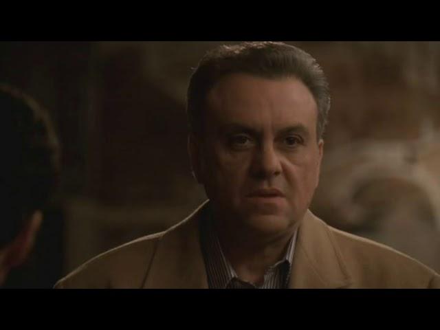 Johnny Sack beats Donny K. - The Sopranos HD