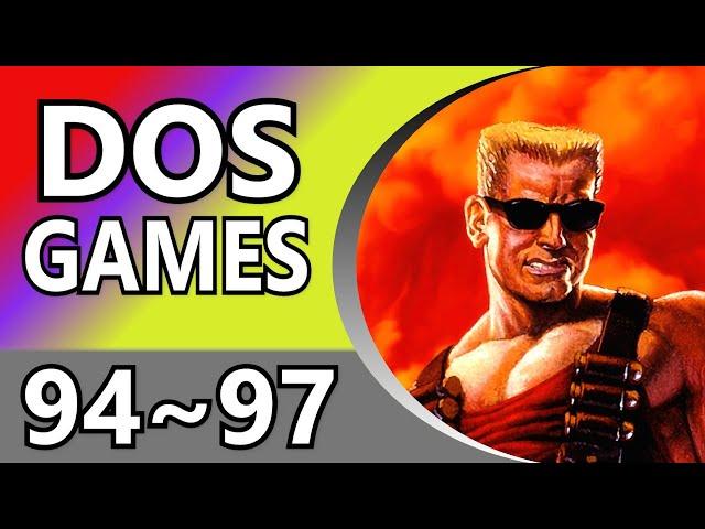 【1994 ~ 1997】 Top 100 MS-DOS PC Games - Alphabetical Order