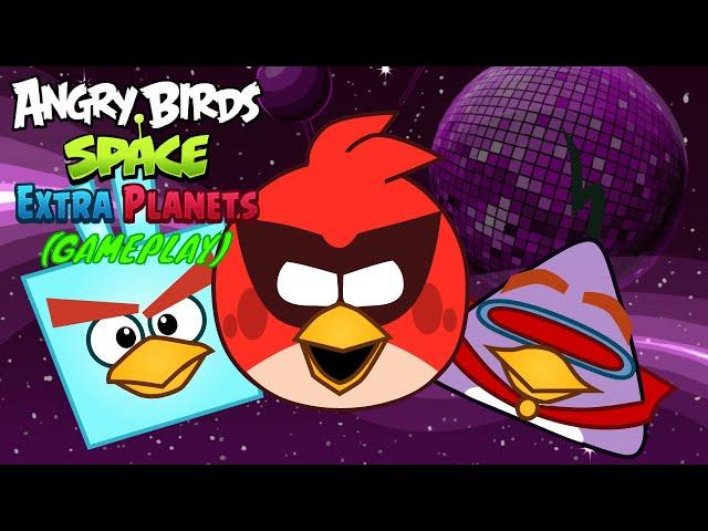 Angry Birds Space Extra Planets (Gameplay)