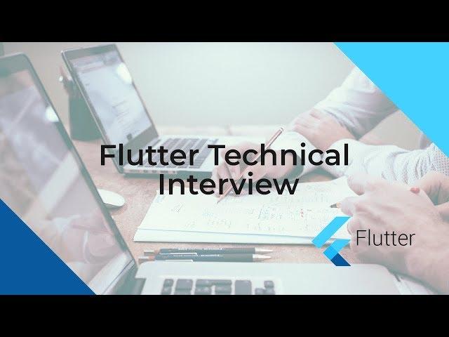 Flutter Technical Interview Question