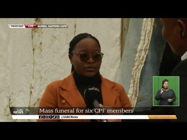 Qumbu Mass Funeral | Four of the six CPF members to be laid to rest at Godini village