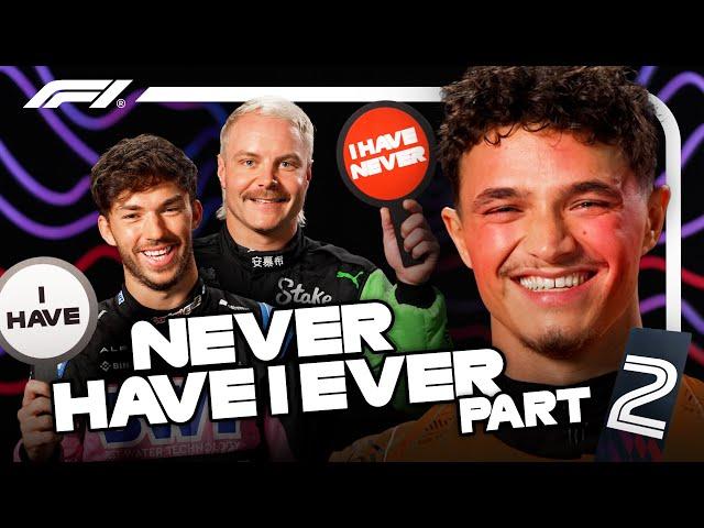 Never Have I Ever With Our F1 Drivers! | Episode 2