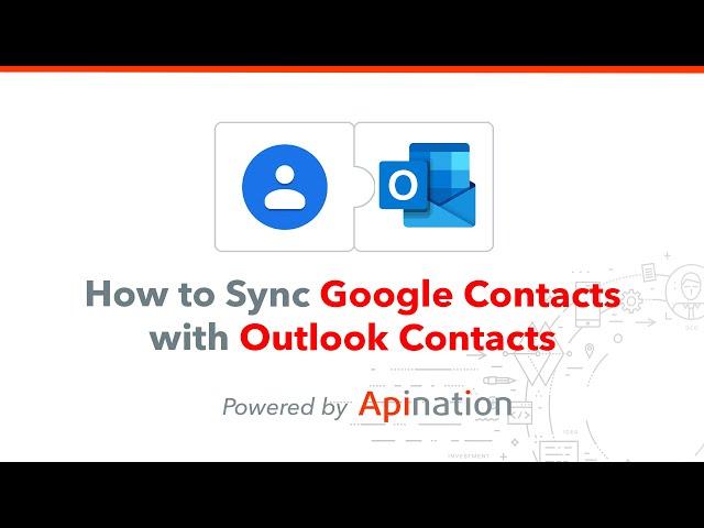 How to Sync Google Contacts and Gmail to Outlook Contacts