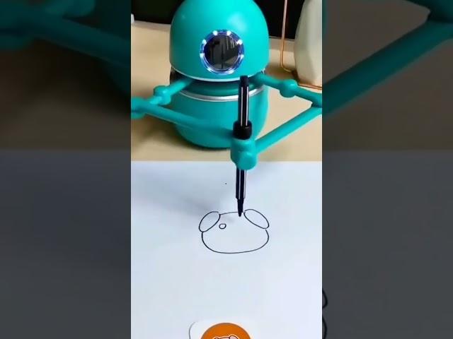 Playing with this gadget robot it can draw, write, and many more things #shorts #youtubeshorts