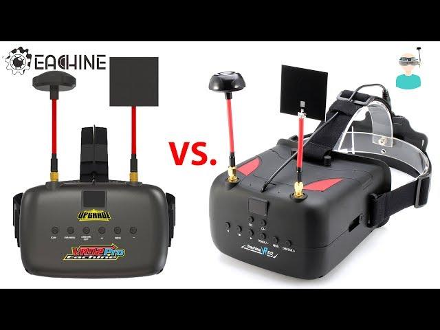 Eachine VR D2 Pro VS Older Version - DVR Side By Side Comparison