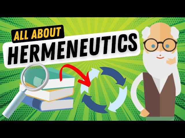 Hermeneutics Simply Explained (Hermeneutic Circle & Gadamer) 