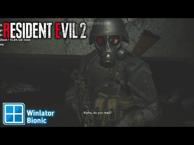 Winlator Bionic - Gameplay Resident Evil 2 Remake (Windows) On Android