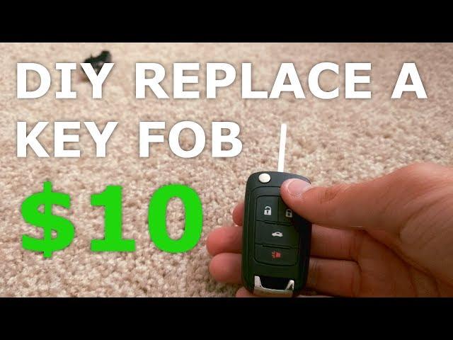 DIY Replacement of a Chevrolet Key Fob! (Camaro, Cruze, Equinox, Malibu)