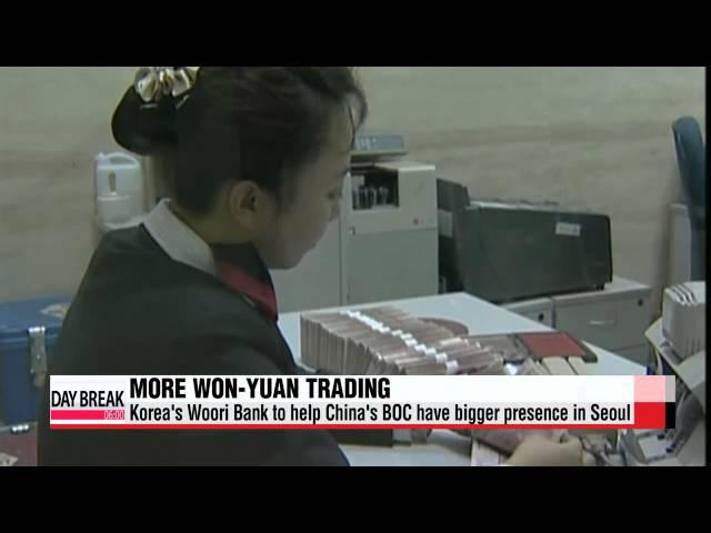 Financial institutions of Korea, China push for direct won-yuan trading