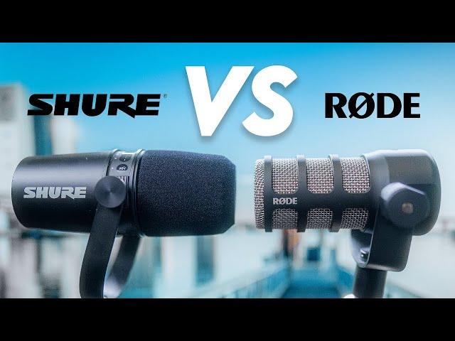 Which is Best? | Shure MV7 VS Rode Podmic