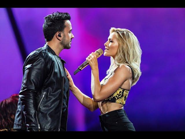 Helene Fischer & Luis Fonsi - Despacito at Helene Fischer Show with Dual Synchronized Lyrics