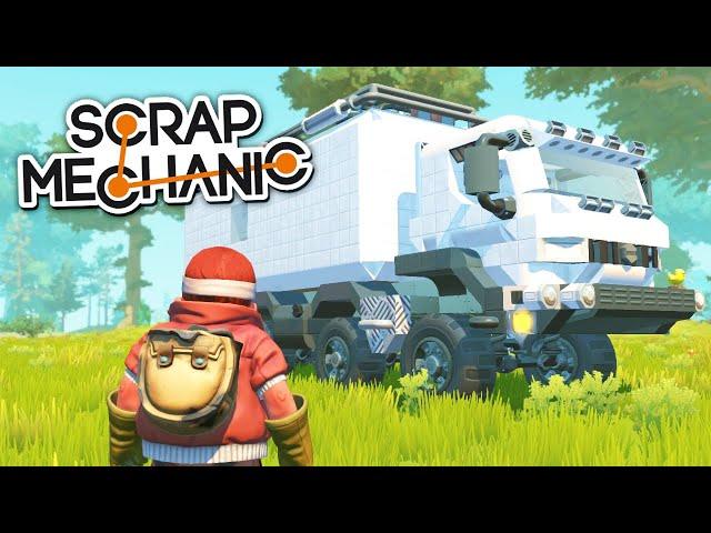 ТЕХНИКА для ВЫЖИВАНИЯ | ПОДАРКИ в SCRAP MECHANIC