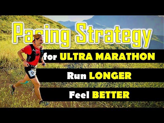 How to Pace Smartly Marathon and Ultra Marathon